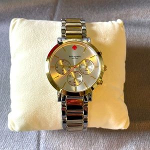 Kate Spade Silver & Gold Watch